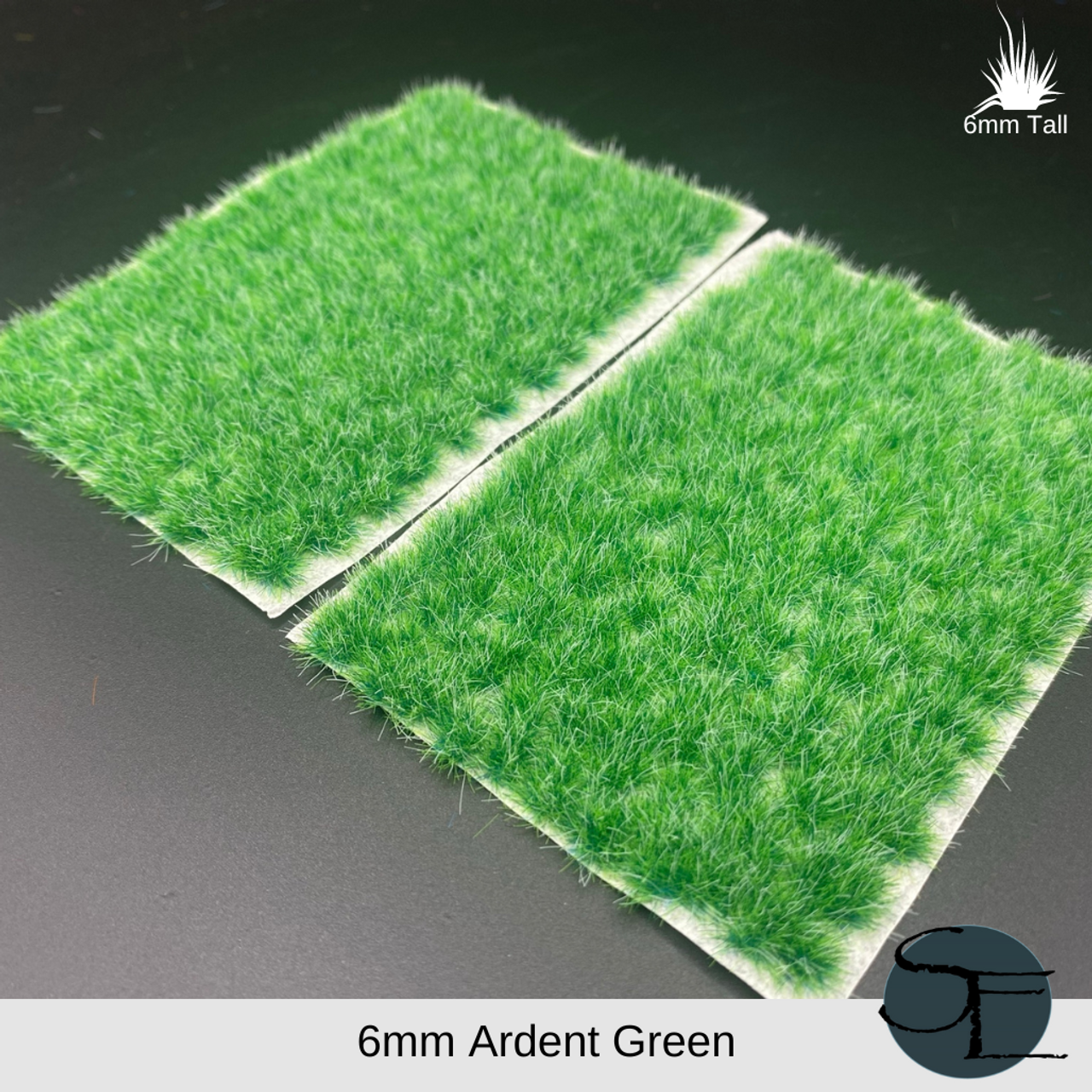 Sufanic Self Adhesive Static Grass Tufts for Miniature Scenery Bushy Green Bush Grass, Size: 2