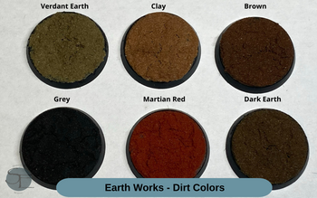Earth Works Textured Basing Pastes - Dirt