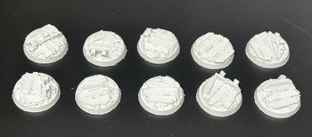 Scenic Resin Bases - Shell Shocked 25mm