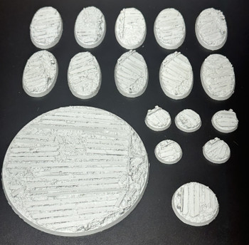 Scenic Resin Bases - Shell Shocked Army Set