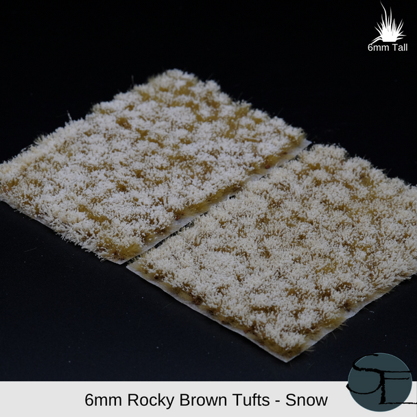 Rocky Brown Snow Frosted