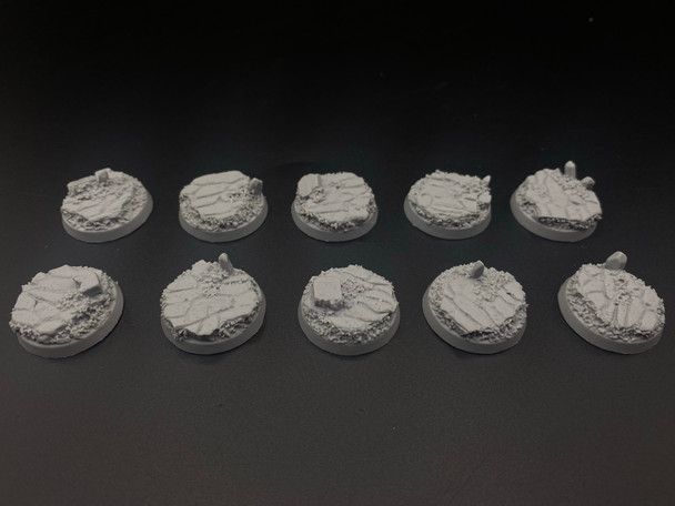 Scenic Resin Bases - Druidic Realms 25mm