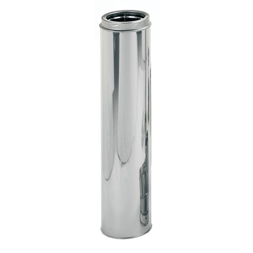 10" DuraVent DuraTech Factory Built Double-Wall Stainless Steel 36" Long Chimney Pipe - 10DT-36SS