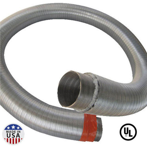 6" X 15' HomeSaver UltraPro .005 316Ti-Alloy Stainless Steel Pre-Insulated Pre-Cut Liner