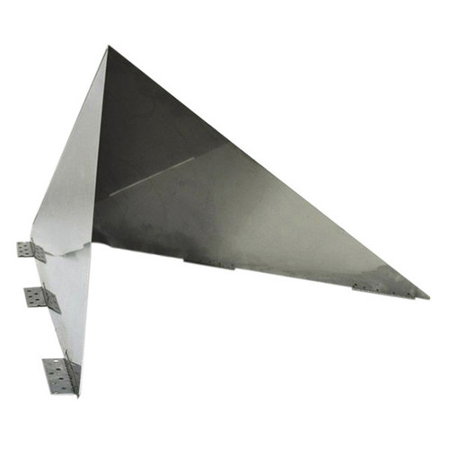 Ventis Class-A All Fuel Chimney Stainless Steel Low Snow Wedge 4/12-6/12 Pitch - VA-SWSM