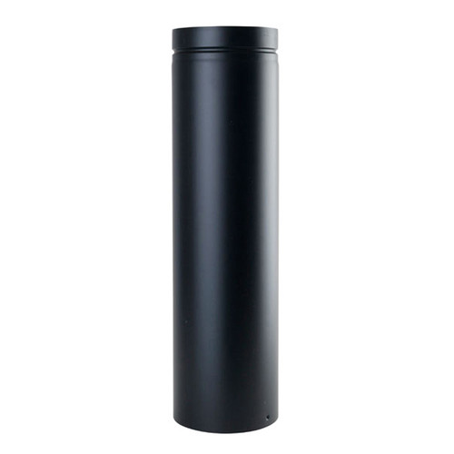 4" X 6" Ventis Direct Vent Black Chimney Pipe - VDVB-0406