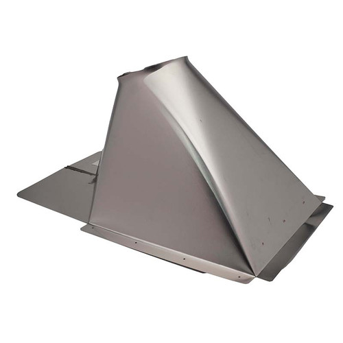 4" Ventis Direct Vent 304L Stainless Steel Non-Vented 0/12 To 6/12 Roof Flashing - VDV-FNVMR0406SS