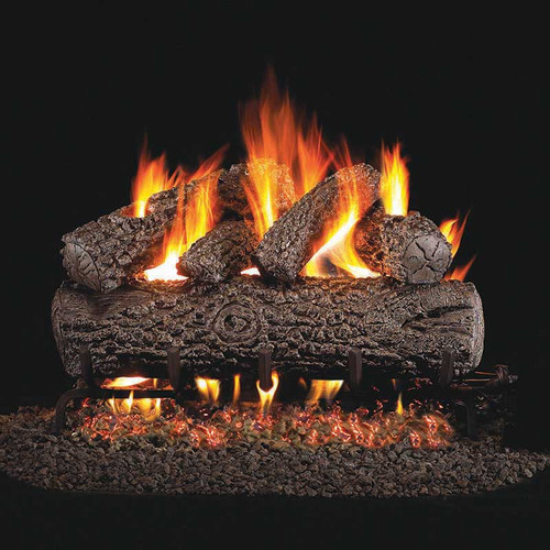 24" Ventis Gas Allegheny Oak Vented Logs - AOK-24