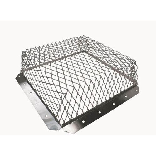 16" X 16" Stainless Animal Guard Roof Mount 5" High - SSAG16X16