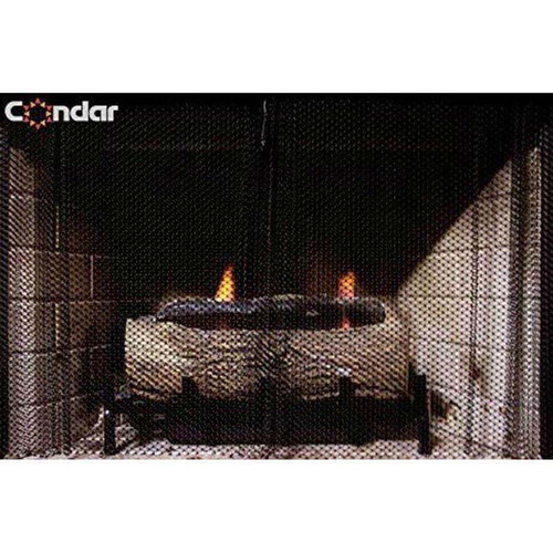 FS-2416 - 24" X 16" Condar Fireplace Screen, Set Of 2 Panels