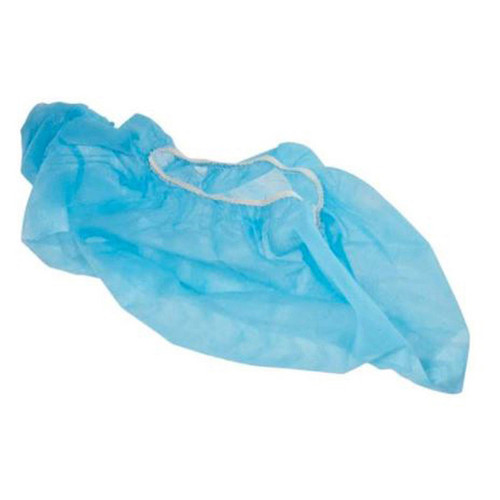 Disposable Polypropylene X-Large Blue Shoe Covers 100-Pack - COVER-XLG-E