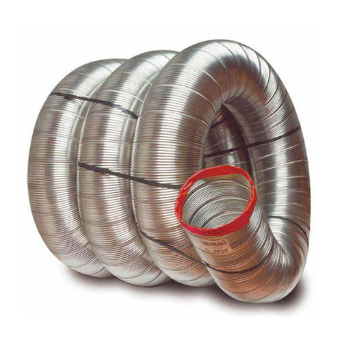 3" x 30' Standard Forever Flex 316Ti-Alloy .006 Stainless Pre-Cut Liner - L6S330