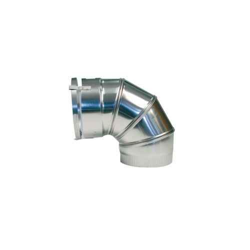 6" Forever Flex 316Ti-Alloy Stainless Steel Light Flex 45-Degree Fixed Elbow - ELLF-6-45F