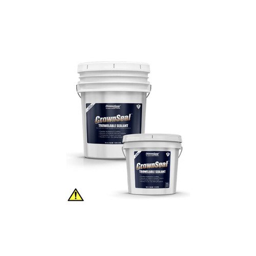 5 Gallons of CrownSeal Premixed Trowelable Sealant/Flexible Waterproof Coating - 300025