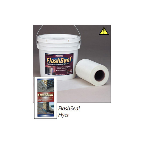 1 Gallon of Flashseal Elastomeric Flashing Sealant White - 300050