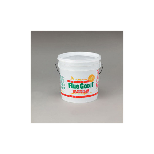 1 Gallon of HomeSaver Flue Goo II Non-Water Soluble Refractory Cement - 3211