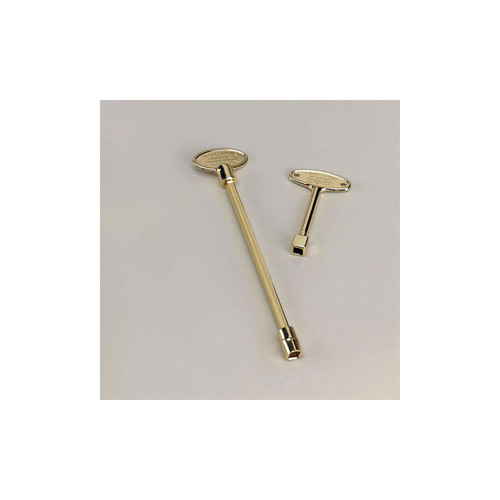 8" Brass Shut-Off Key with 1/4"-5/16" Socket End - NKY.8 .02