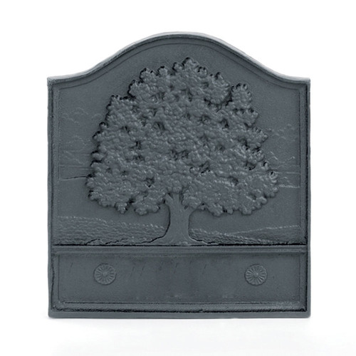 Pennsylvania Great Oak Cast Iron Fireback