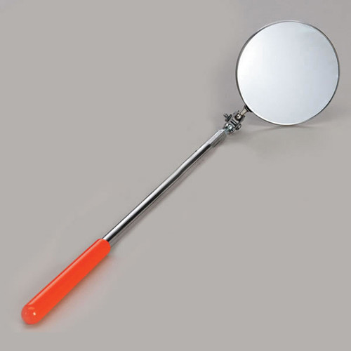 33⁄4" Round Inspection Mirror with Handle - S-2L