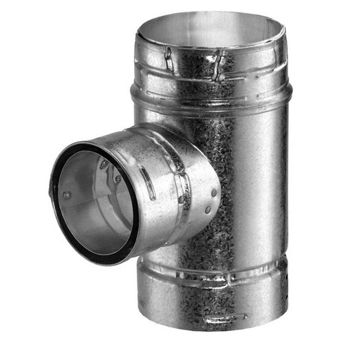 5" X 3" Type B Gas Vent Reduction Tee - 5GVTR3