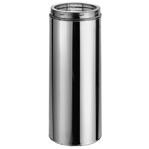 5" x 24" DuraVent DuraTech Factory-Built Double-Wall Stainless Steel Chimney Pipe - 5DT-24SS