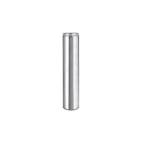 6" Insulated Stainless Steel Ultra-Temp 6" Length Chimney Pipe - 206006U