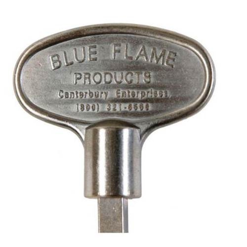 Blue Flame 3" Pewter Universal Gas Valve Key - BF.KY.07