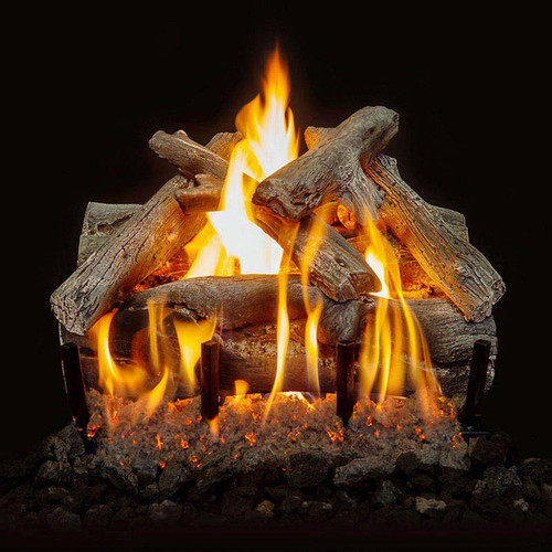 18" Western Driftwood 6-Piece Vented Gas Log Set - DRIFTWOOD18LOGS