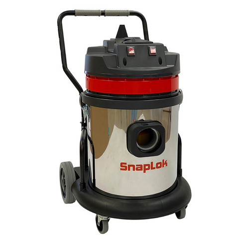 (DS) SnapLok 12-Gallon 2-Motor High-Powered HEPA Vacuum with Trolly and 1.5" Acc Kit - SVS12-2T-1.5
