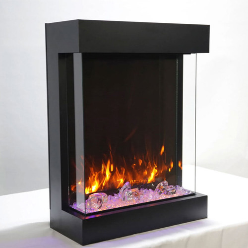 Cube 2025WM Freestanding Electric Fireplace - CUBE-2025WM