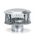 7" HomeSaver 304-Alloy Stainless Steel Guardian Cap with 5/8" Mesh