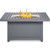 Hamptons Rectangle Propane Patioflame Table - HAMP1-GY