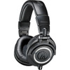Audio-Technica ATH-M50X Closed-back dynamic monitor headphones, detachable cables, black