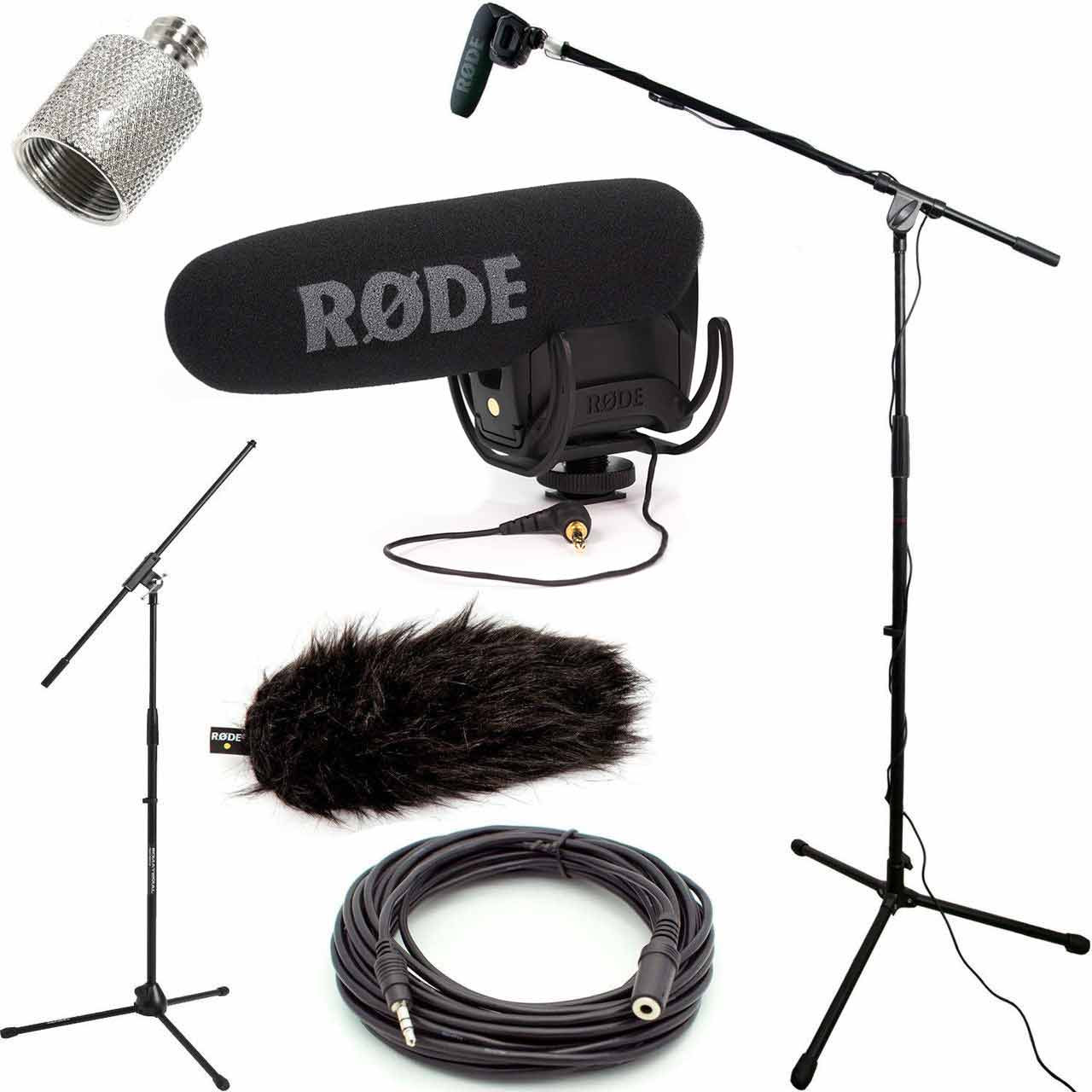 elbow mix condenser RODE VideoMic Pro Microphone Studio Boom Kit with Deadcat