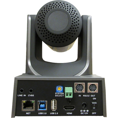 PTZOptics 20x-USB Gen2 Live Streaming Camera (Gray)