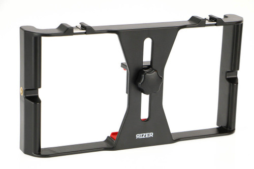 Rizer Smartphone Video Rig Handheld Grip Stabilizer w/ Cold Shoe Mounts