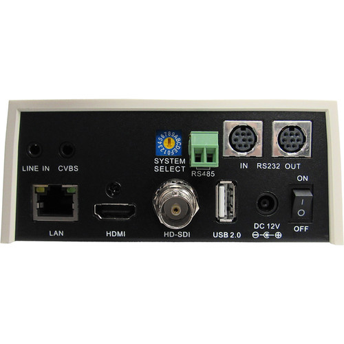 PTZOptics 30X-SDI Live Streaming Broadcast Camera (White)