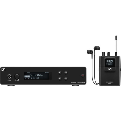 Sennheiser 509146 XSW IEM SET (A) Complete starter set for in-ear monitoring (Black)