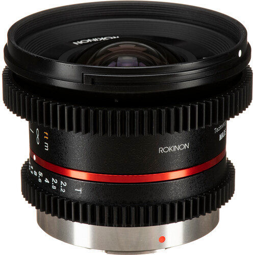 Rokinon CV12M-MFT 12mm T2.2 Cine Super Wide Angle Lens for Micro Four Thirds Mount