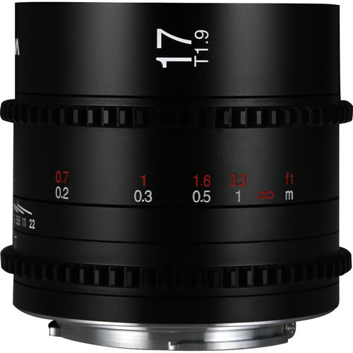 Laowa VE1719MFTC 17mm T1.9 Cine Lens for Micro Four Thirds