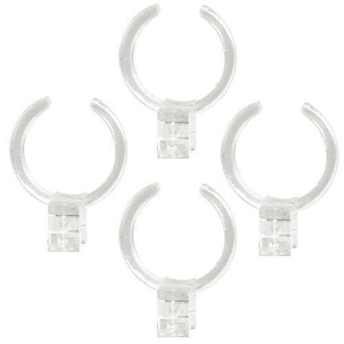 4 Pack of Replacement Bulb Clips for the Halo and Mini Halo Ring Light