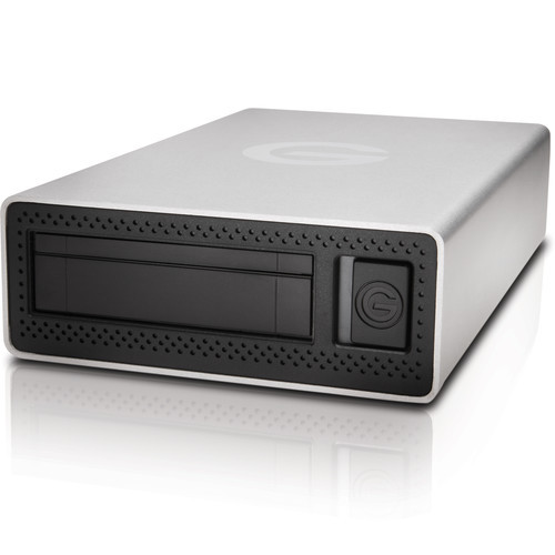 Enhance your workflow with the G-DOCK ev Solo Enclosure from G-technology Best suited for Evolution Series hard drives up to 2TB.