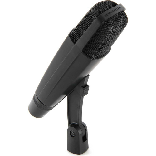 Sennheiser MD421II Cardioid dynamic with five position bass rolloff switch. Includes MZA421 lock-on stand adapter. (30 oz.)