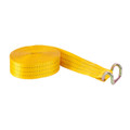 Winch Strap Poly 50mm 3T w/Rave Hook Yellow