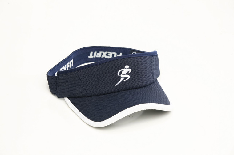Men's Mini Pique Visor - Navy
