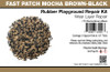 Fast Patch Mocha Brown - Black Poured-in-Place Surfacing Repair Kit Fix Rubber Playground