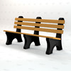 Comfort Park Avenue Bench - Cedar