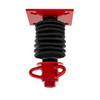 Wood Beam Tire Swivel with Rubber Boot