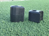 Plastic End Cap - 4-inch and 6-inch Comparison Side