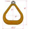 Trapeze Triangle Coated Dims